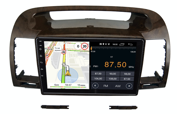 Parafar для Toyota Camry V30 2001-2006 на Android 10.0 (PF061LTX-W) - фото 154670