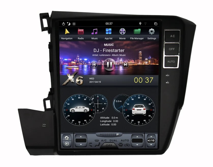 CarMedia ZF-1030-DSP для Honda Civic 9 (IX) на Android 9.0 - фото 155437