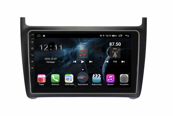 Магнитола Farcar H910R (S400) для Volkswagen Polo 5 2009-2019 на Android 10.0 - фото 157792