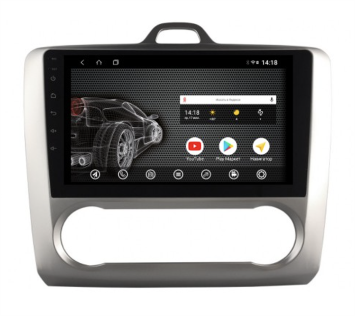Штатная магнитола VOMI ST2823-TS9 для Ford Focus 2 (климат-контроль) 2004-2011 на Android 10.0 - фото 159331