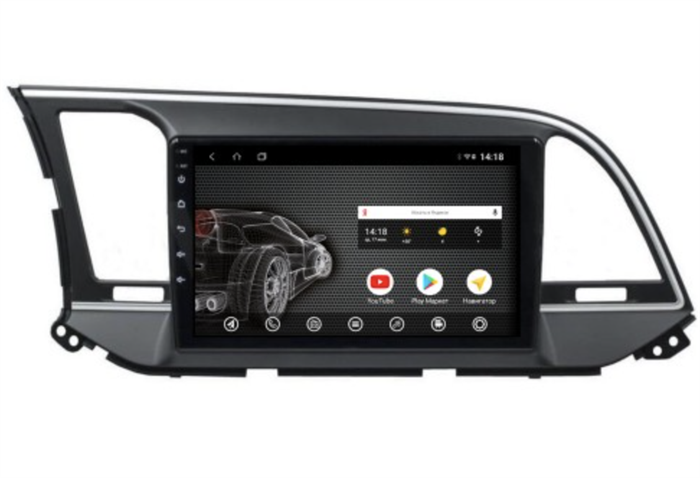 Штатная магнитола VOMI ST2825-TS9 для Hyundai Elantra 2016+ на Android 10.0 - фото 159355