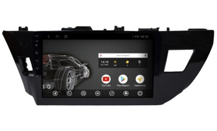 Штатная магнитола VOMI ST2836-TS9 для Toyota Corolla 2012-2016 E180 (дорестайл) на Android 10.0 - фото 159475