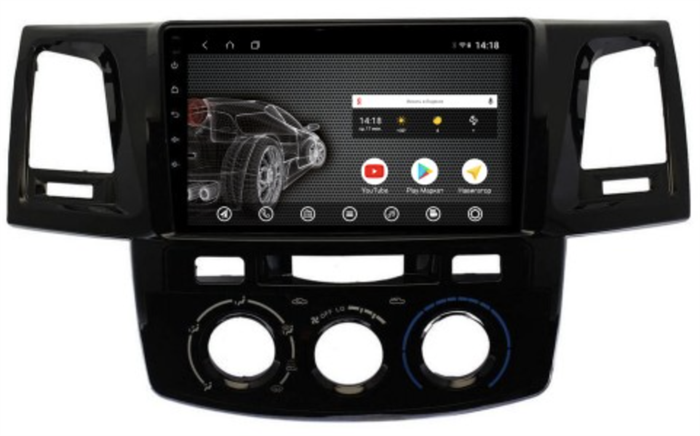 Штатная магнитола VOMI ST2839-TS9 для Toyota Hilux 2011-2015 на Android 10.0 - фото 159514