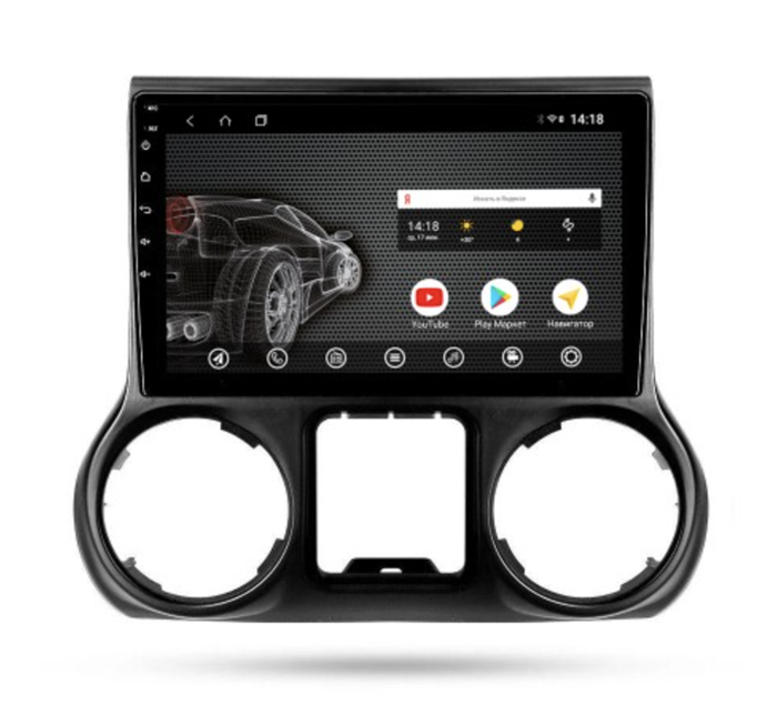 Штатная магнитола VOMI ST2858-TS9 для Jeep Wrangler 2015-2016 на Android 10.0 - фото 159718
