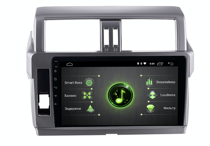 INCAR DTA-2208 для Toyota Land Cruiser Prado 150 2014-2017 на Android 10 - фото 159961