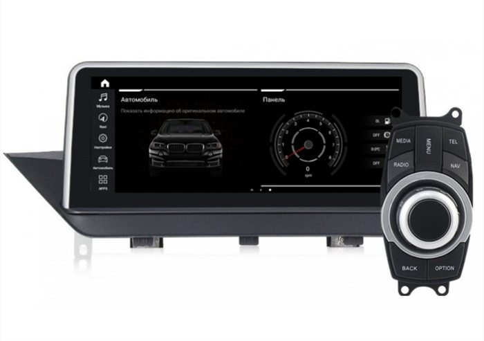 Штатная магнитола Roximo RW-2704QD для BMW X1 E84 (2009-2015) для комплектации без штатного дисплея, iDrive в комплекте на Android 9.0 - фото 159990