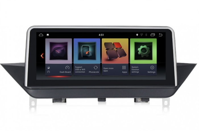 Штатная магнитола Roximo RW-2704C-2gb для BMW X1 E84 (2009-2015) для CIC на Android 8.1 - фото 160016