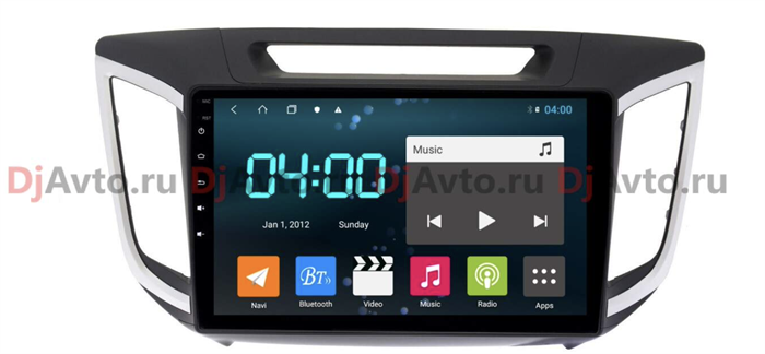 DjAvto 4485-4015 для Hyundai Creta, Ix25 2016-2021 c DSP на Android 9.0 - фото 160231