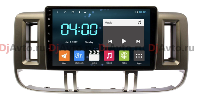 DjAvto 4566-4015 для Nissan X-Trail (T30) 2000 - 2007 c DSP на Android 9.0 - фото 160738