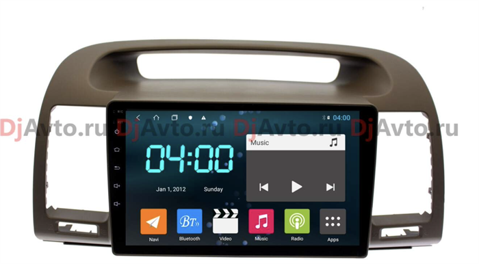 DjAvto 4533 - 4015 для Toyota Camry V30 2001-2006 c DSP на Android 9.0 - фото 160903
