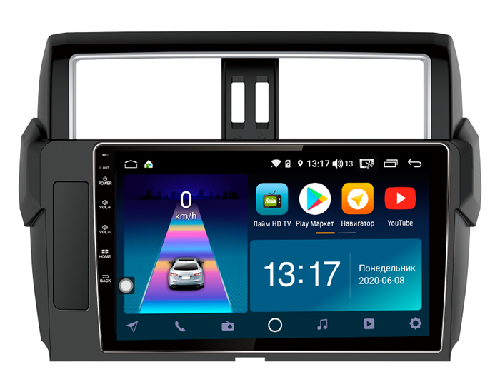 DayStar DS-7047ZM с DSP + 4G SIM + 6/128GB для Toyota Land Cruiser Prado 150 2013-2017 на Android 10.0 - фото 161467
