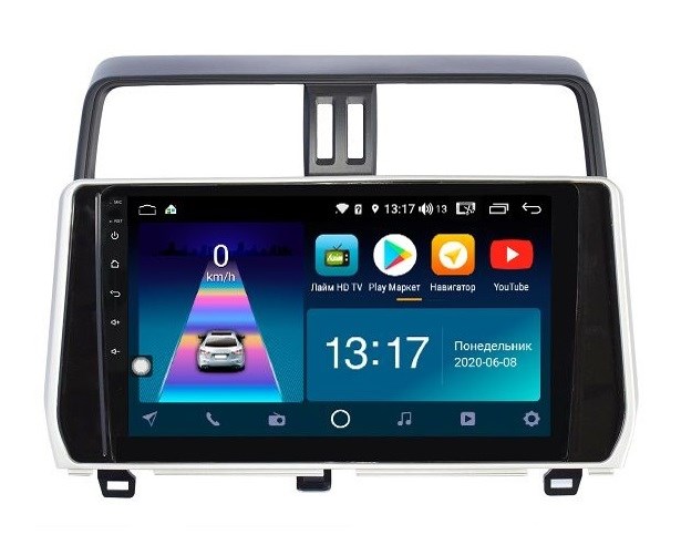 DayStar DS-7109ZM с DSP + 4G SIM + 6/128GB для Toyota Land Cruiser Prado 150 2017-2020 на Android 10.0 - фото 161631
