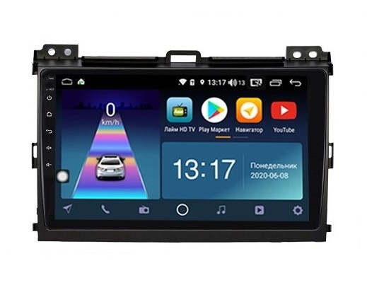 DayStar DS-8001ZM с DSP + 4G SIM + 6/128GB для Toyota Land Cruiser Prado 120 2002-2009 на Android 10.0 - фото 161775