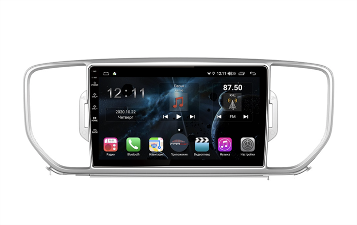 Магнитола Farcar TG576R (S400) для KIA Sportage IV 2016-2018 на Android 10.0 - фото 162735