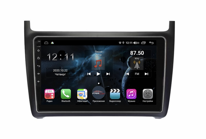 Магнитола Farcar TG910R (S400) для Volkswagen Polo 5 2009-2019 на Android 10.0 - фото 162837