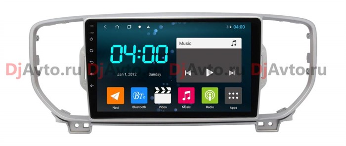 DjAvto 4494 - 4015  для Kia Sportage IV 2016 - 2018 c DSP на Android 9.0 - фото 163656