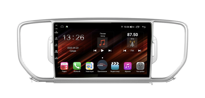 Магнитола Farcar XH576R (S400) (6/128ГБ) для KIA Sportage IV 2016-2018 на Android 10.0 - фото 163812