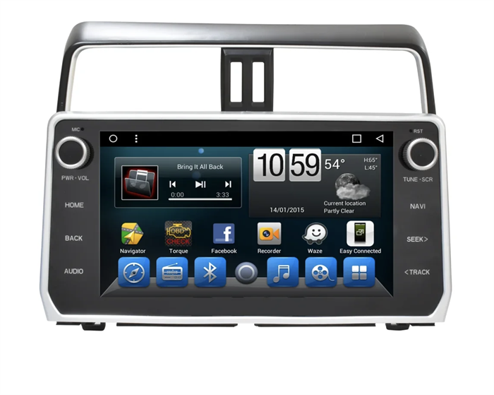 CarMedia KR-1104-S9 для TOYOTA Land Cruiser Prado 150 2017-2020 на Android 8.1 - фото 164722