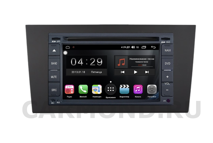 Магнитола FarCar RG001-RAU4-05 (S300) для Audi A4 2000 2009 на Android 8.1 - фото 164765