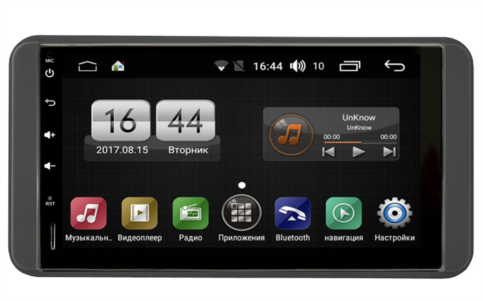 Магнитола FarCar LX832-RTY-N08BL (s195) для Toyota Universal на Android 8.1 - фото 165439