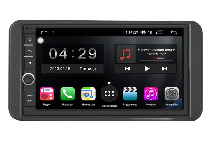 Магнитола Farcar s300 (RL839-RTY-N08BL) для Toyota Universal на Android 8.1 - фото 165466