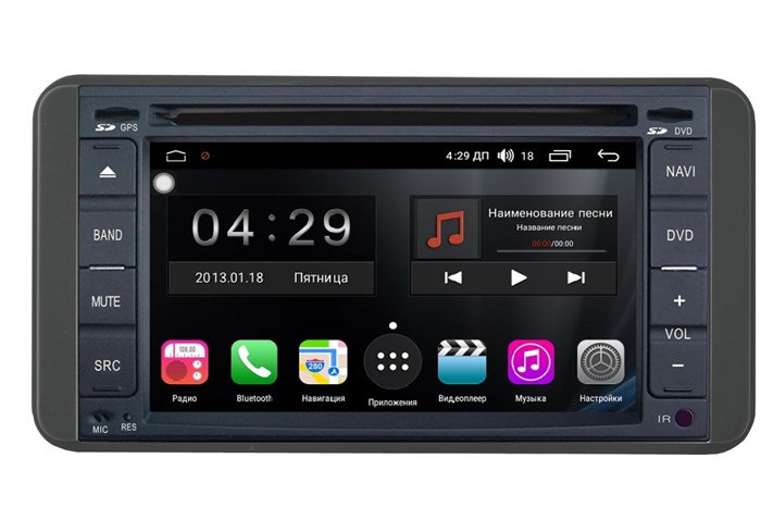 Магнитола FarCar RG001-RTY-N08BL (S300) для Toyota Universal на Android 8.1 - фото 165474