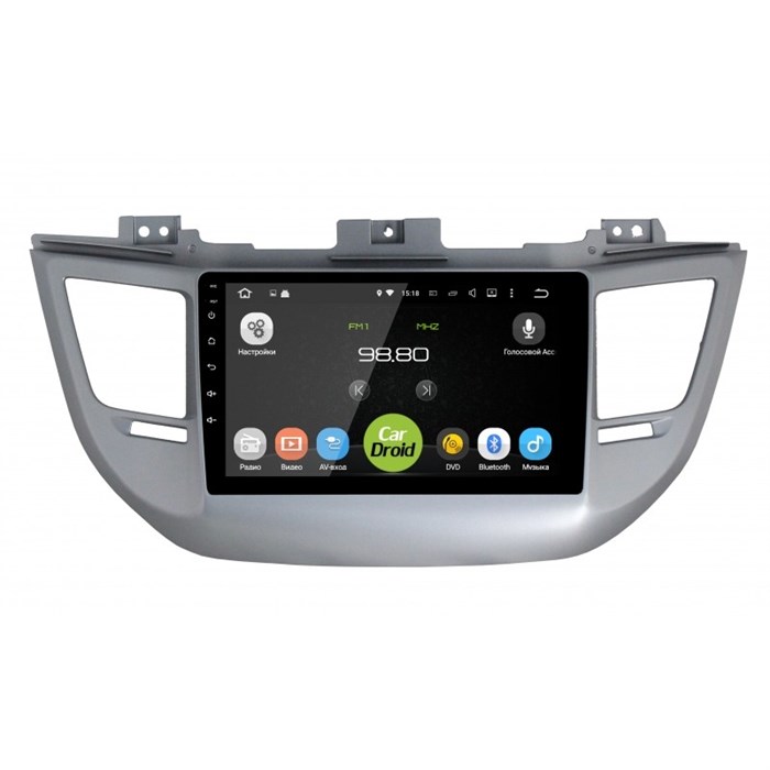 Штатная магнитола Roximo CarDroid RD-2013F-N15 для Hyundai Tucson III 2016-2018 (Android 10.0) DSP. Для комплектации с камерой/навигацией, без функции car-play в шатном ГУ - фото 166509