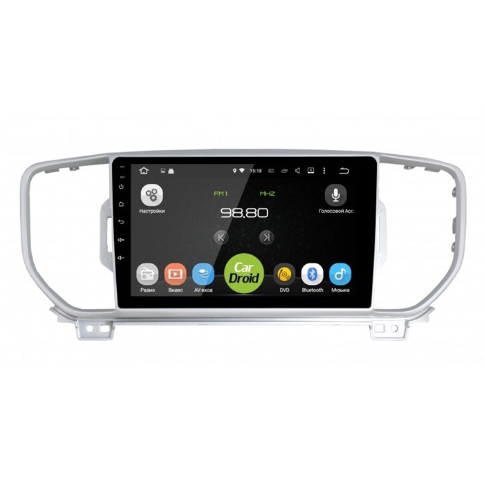 Штатная магнитола Roximo CarDroid RD-2319F-N18 для KIA Sportage IV 2018-2022 (Android 10.0) DSP Для комплектации с навигацией, с car-play - фото 166651