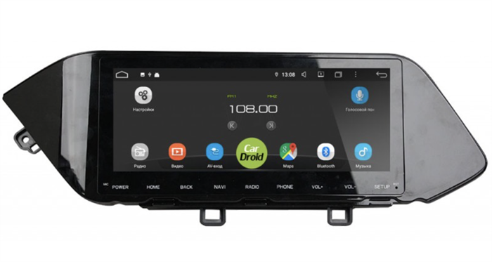 Штатная магнитола Roximo CarDroid RD-2038W для Hyundai Sonata VIII (DN8) 2019-2023 на Android 9.0,DSP - фото 166934