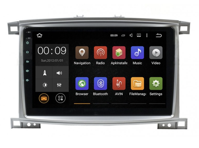 Штатная магнитола Roximo 4G RX-1123 для Toyota Land Cruiser 100 2002-2007 на Android 12.0 - фото 167019