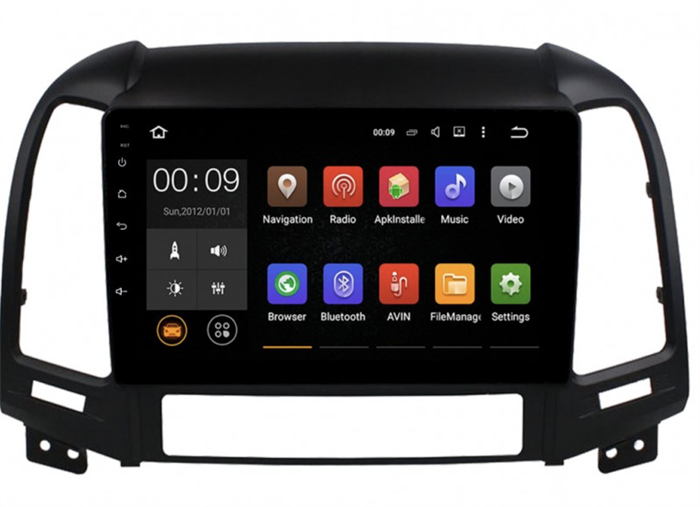 Штатная магнитола Roximo 4G RX-2008 для Hyundai SantaFe II 2005-2012 (Android 12.0) - фото 167112