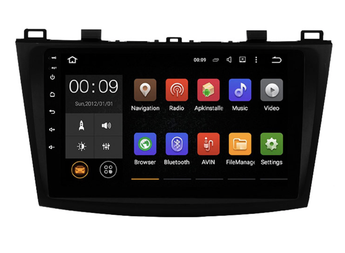 Штатная магнитола Roximo 4G RX-2414 для Mazda 3 (BL) 2009-2013 на Android 12.0 - фото 167428