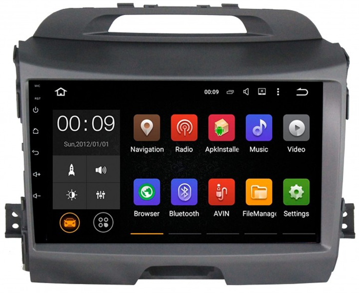 Штатная магнитола Roximo 4G RX-2313-M14 для KIA Sportage III 2010-2016 (Android 12.0) Комплектация с камерой и усилителем - фото 167592