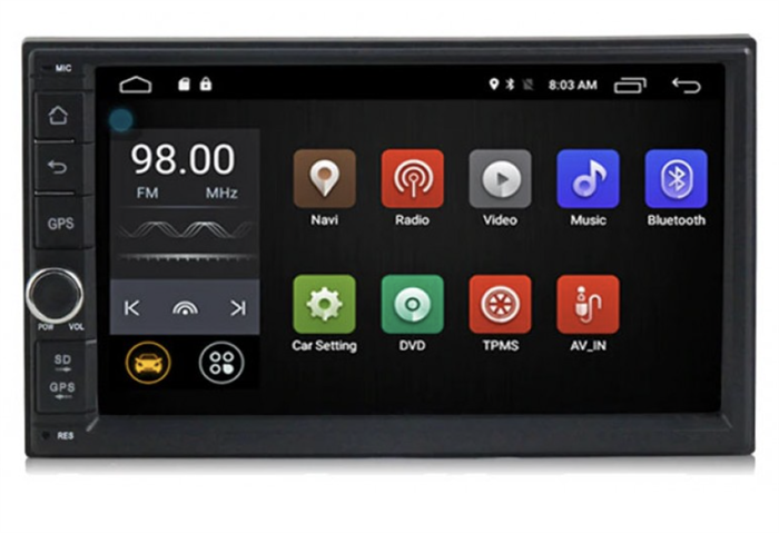 Штатная магнитола Roximo 4G RX-1006 Универсальная 2DIN (Android 12.0) - фото 167733
