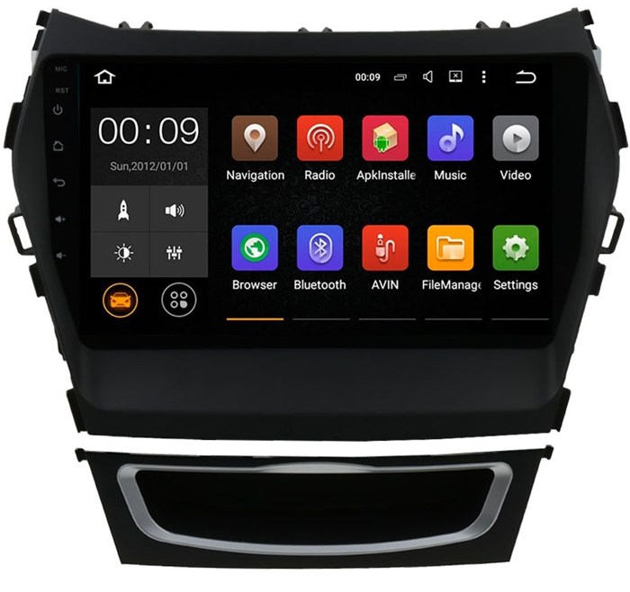 Штатная магнитола Roximo 4G RX-2019-N15 для Hyundai Santa Fe III 2012-2019 на Android 12.0 (Комплектация с навигацией) - фото 167796