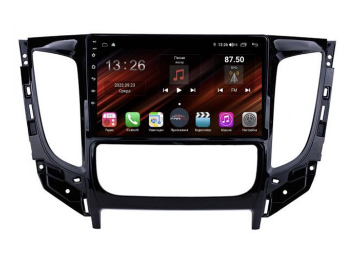 Магнитола Farcar XH1198R (S400) (6/128ГБ) для Mitsubishi Pajero Sport 2015-2021 на Android 10.0 - фото 169933