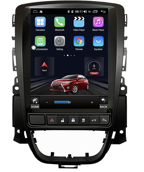 Магнитола Farcar ZF072 Tesla для Opel Astra J 2010-2016 на Android 9.0 - фото 170476