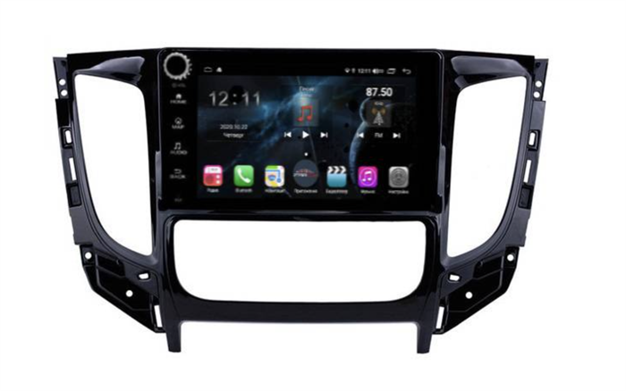 Магнитола Farcar H1198RB (S400) SIM-4G с DSP для Mitsubishi Pajero Sport 2015-2021 на Android 10.0 c кнопками - фото 178429