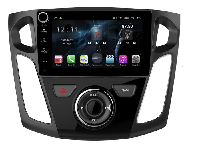 Магнитола Farcar H150/501RB (S400) для Ford Focus 3 (2015+) на Android 10.0 с кнопками - фото 178655