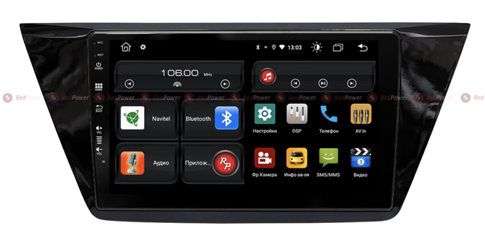 Redpower 61402 для Volkswagen Touran II 2015-2022 на Android 10.0 - фото 181186