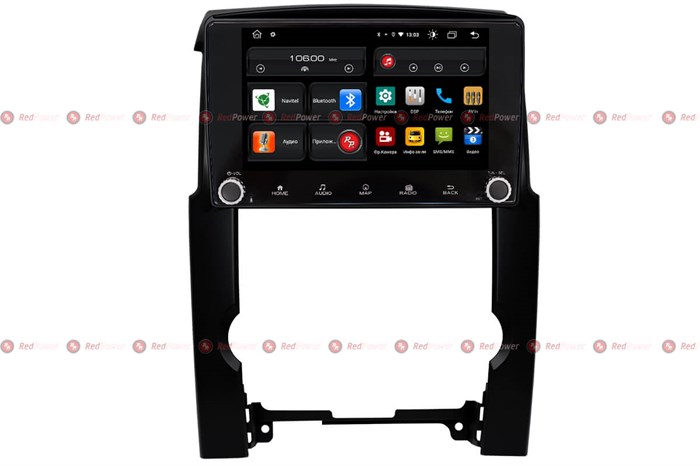 Redpower 61041 KNOB для KIA Sorento II 2009-2012 на Android 10.0 - фото 181406