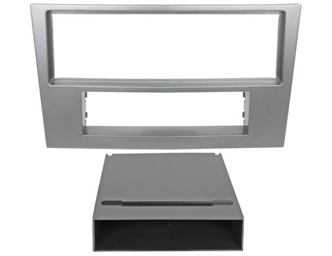 Переходная рамка Incar ROP-N01 для Opel Astra-H 04+ 1DIN silver - фото 185430