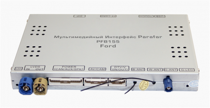 Мультимедийный навигационный блок Parafar PFB155 для Ford (Sync3) - фото 185766