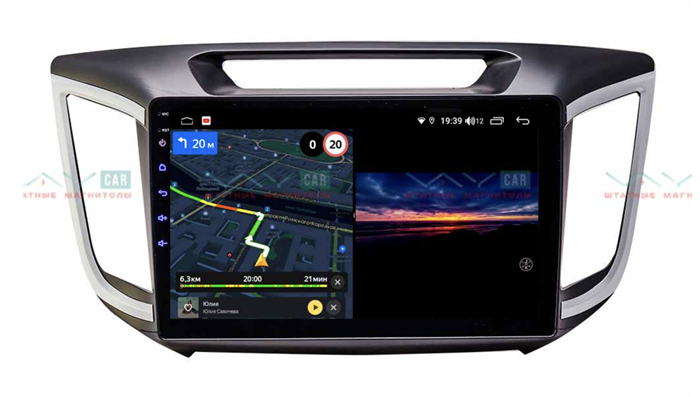 Штатная магнитола VAYCAR 10V3 3/32 ГБ для Hyundai Creta 2016-2021 на Android 10.0 - фото 188260