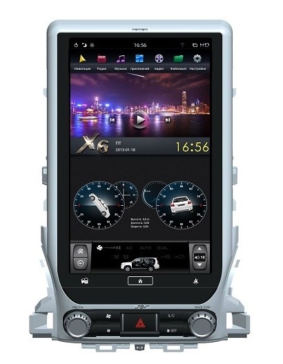 Магнитола Farcar ZF567-1/16 DSP Tesla для Toyota LC 200 2015-2021 - фото 188267