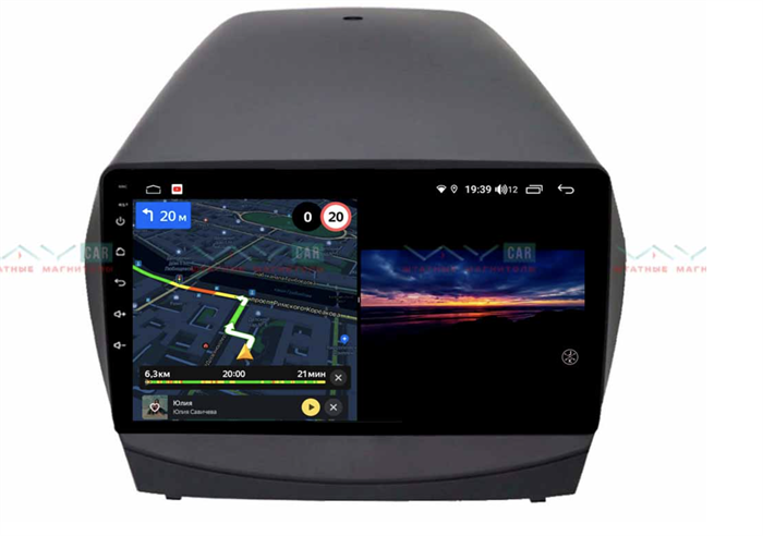 Штатная магнитола VAYCAR 10V3 3/32 ГБ для Hyundai ix35, Tucson II 2010-2015 на Android 10.0 - фото 188513
