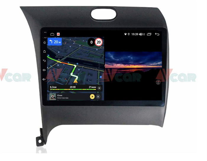 Штатная магнитола VAYCAR 09V3 3/32 ГБ для KIA Cerato III 2013-2018 на Android 10.0 - фото 188993