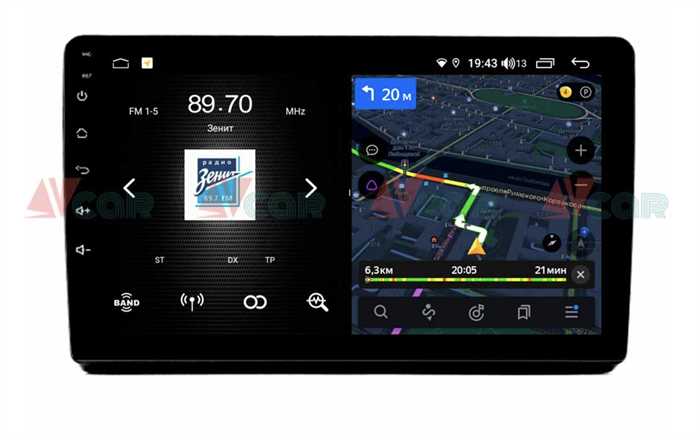 Штатная магнитола VAYCAR 09V4 4/64 ГБ для KIA Optima 2014-2016 на Android 10.0 - фото 189093