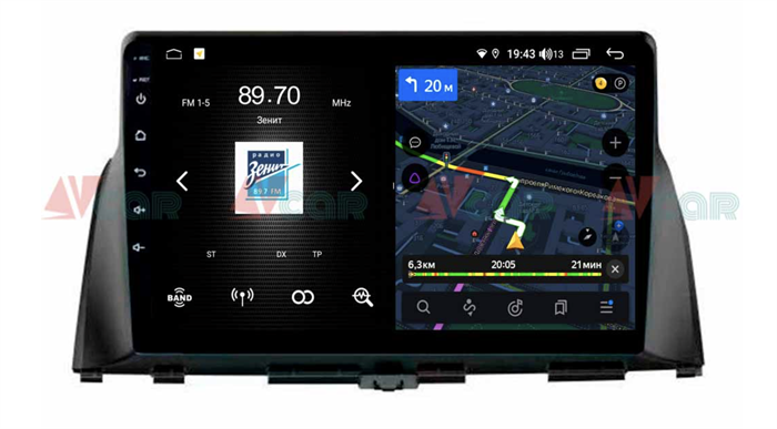 Штатная магнитола VAYCAR 10V4 4/64 ГБ для Kia Optima IV 2016-2020 на Android 10.0 - фото 189132