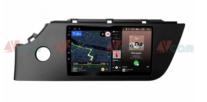 Штатная магнитола VAYCAR 09V4 4/64 ГБ для KIA Rio IV 2020+ на Android 10.0 - фото 189344